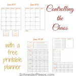 FREE June Printable Planner Pages