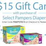 Free Amazon Gift Card with Pampers Purchase
