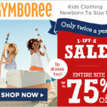 Gymboree: Up to 75% off Semi-Annual Sale!