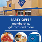 Sam’s Club Offer: Get FREE $20 Gift Card With Membership & $20 In FREE Food