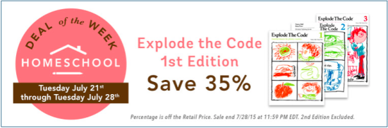 Explode the Code Sale