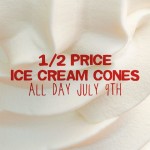 Sonic Half-Price Ice Cream Cones All Day
