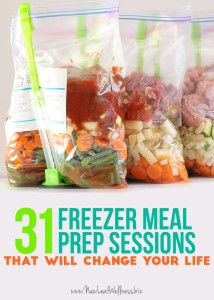 31 Freezer Meal Prep Sessions To Change Your Life - Faithful Provisions