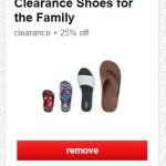 Target: Extra 25% off Clearance Shoes