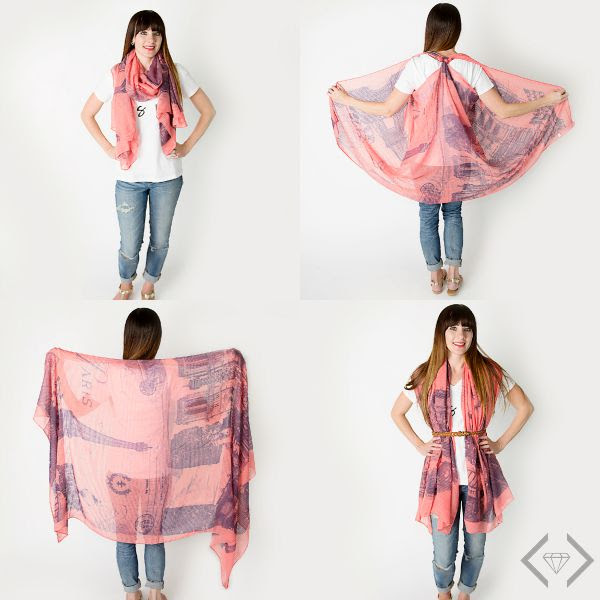 4 Ways to Wear a Scarf | FaithfulProvisions.com