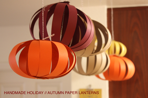 Autumn Paper Lanterns