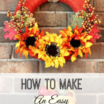 How to Make an Easy Fall Wreath