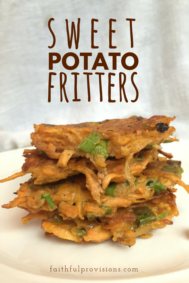 Sweet Potato Fritters