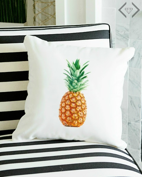 Pineapple Pillow Cover