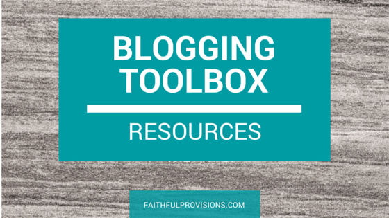 Blogging Toolbox Resources