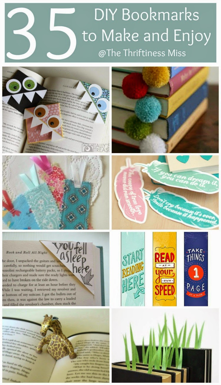 DIY Bookmarks To Make and Enjoy