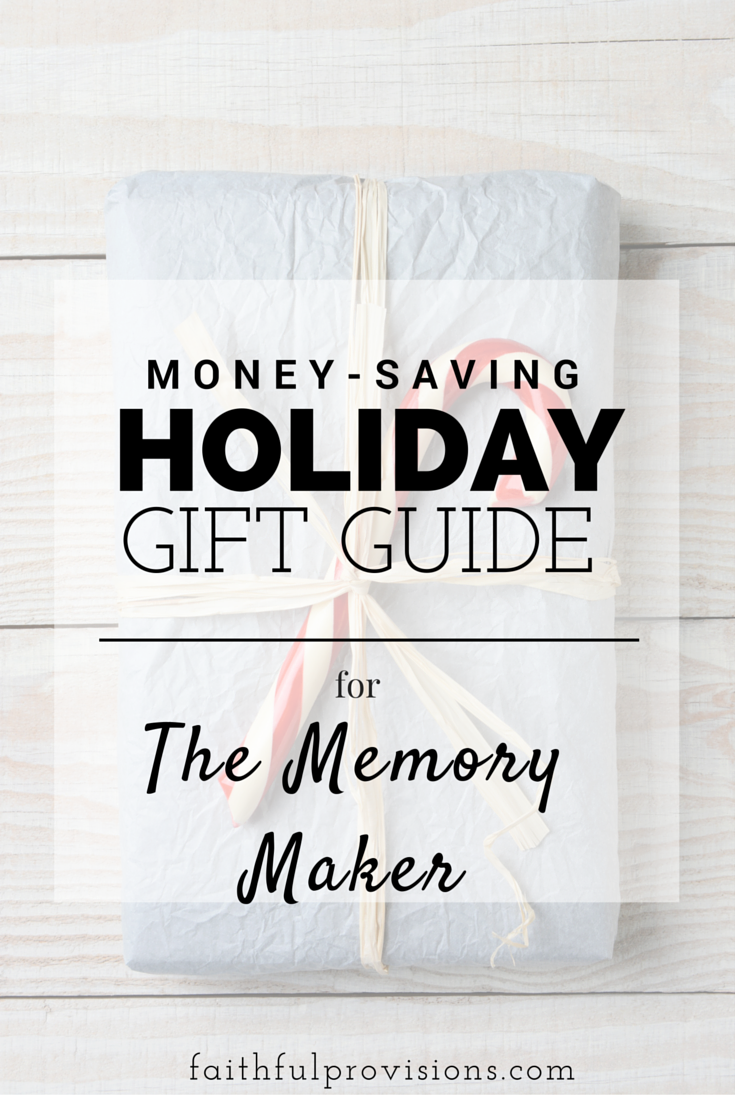 Holiday Gift Guide -The Memory Maker