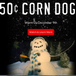 Sonic: $.50 Corn Dogs
