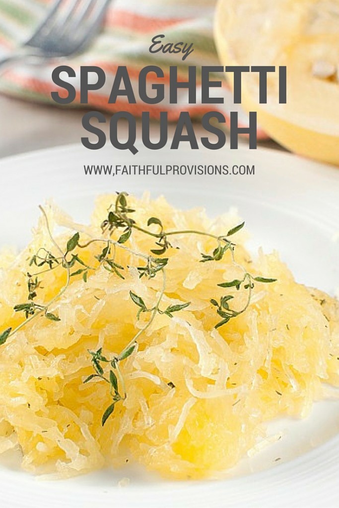 Easy Spaghetti Squash