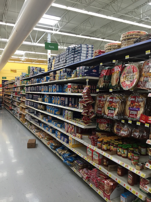 Barilla Pasta Aisle