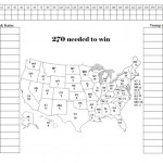 2016 Printable Electoral College Map (Fill-In Version By State)